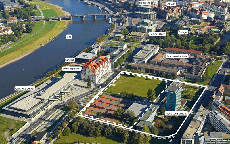 Quartiersentwicklung Ostra-Allee Dresden